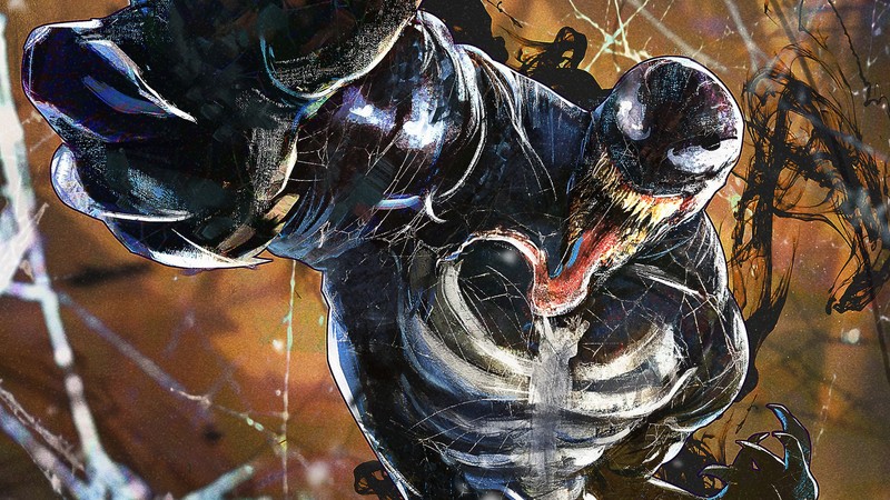 venom, artist, digital art, hd, artstation, artwork