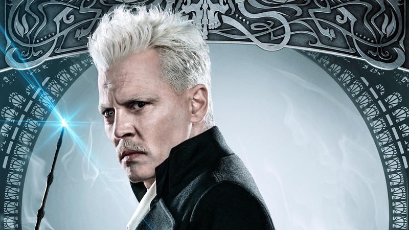 fantastic beasts the crimes of grindelwald, 2018 movies, movies, hd, johnny depp, fantastic beasts 2, poster
