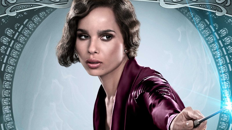 fantastic beasts the crimes of grindelwald, 2018 movies, movies, hd, zoe kravitz, fantastic beasts 2, poster