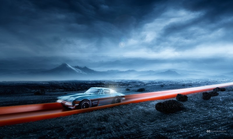 cars, artist, artwork, digital art, hd, behance