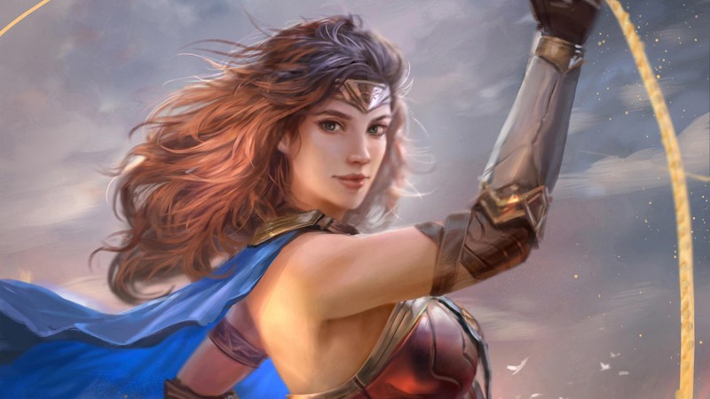 wonder woman, hd, 4k, justice league, superheroes, artist, artwork, deviantart