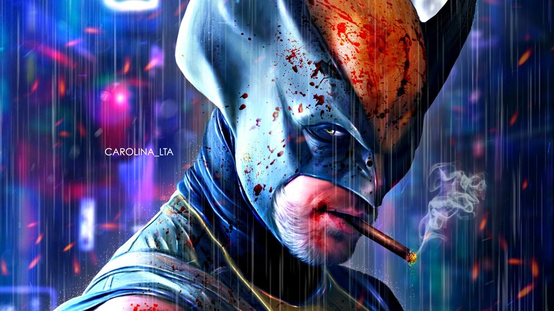 wolverine, digital art, artwork, hd, superheroes, behance