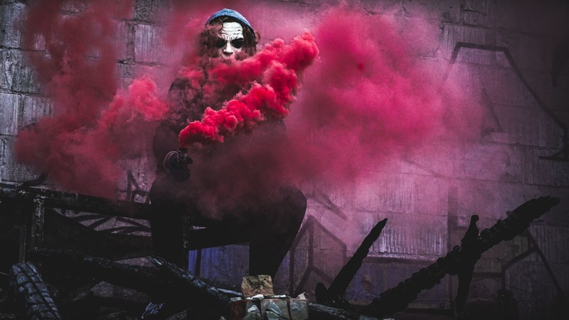joker, hd, 4k, 5k, superheroes, supervillain, smoke, mask