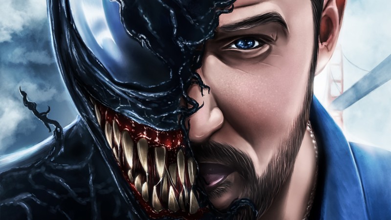 venom movie, venom, superheroes, hd, 4k, artwork, digital art, deviantart