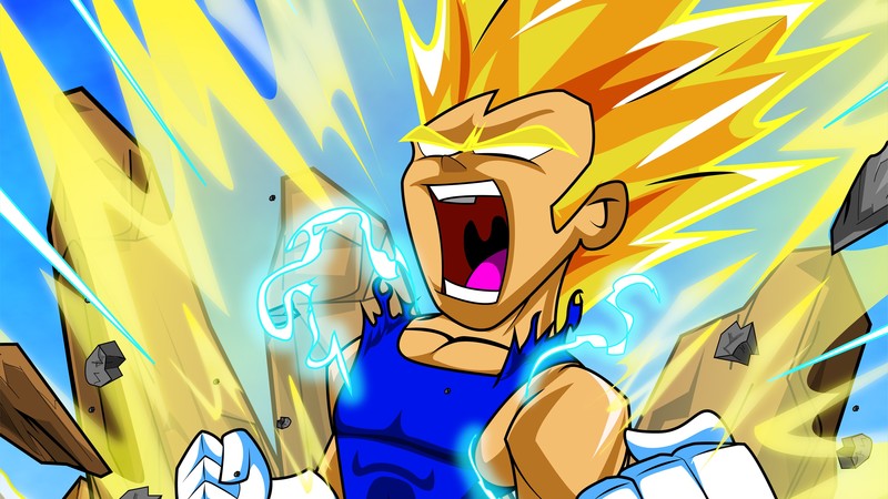 vegeta, anime, hd, artist, artwork, digital art, 4k, behance