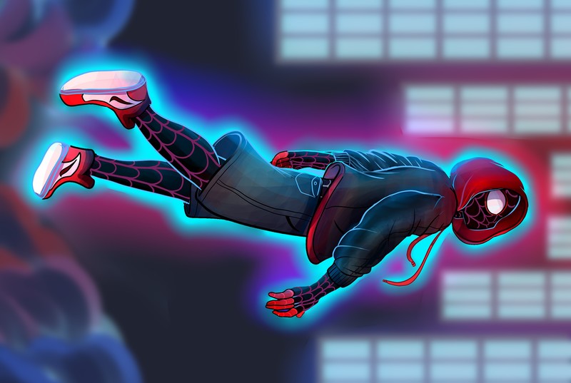 spiderman into the spider verse, 2018 movies, movies, spiderman, animated movies, hd, artwork, artist, deviantart