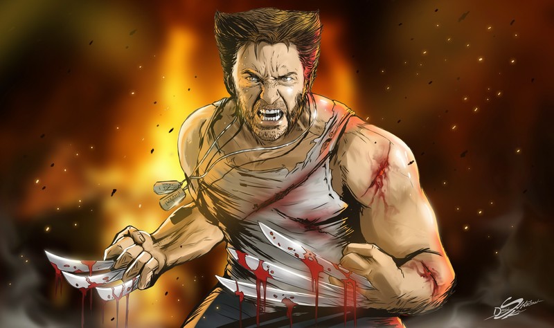 wolverine, 4k, hd, artwork, digital art, superheroes, art, deviantart