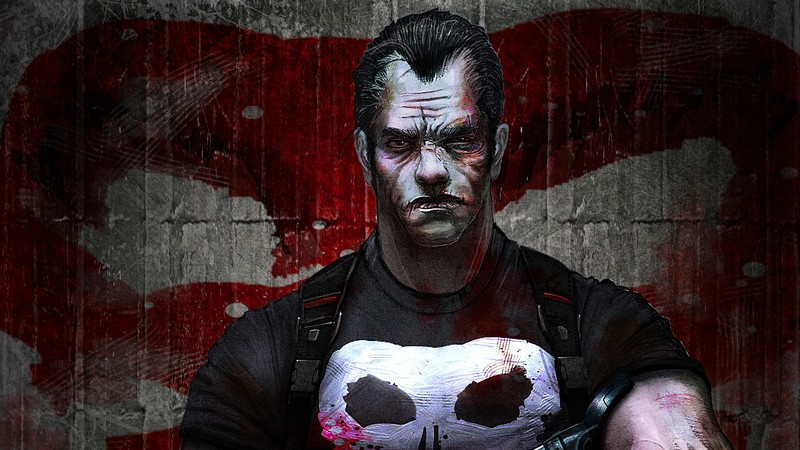 punisher, digital art, artwork, hd, artist, deviantart, art