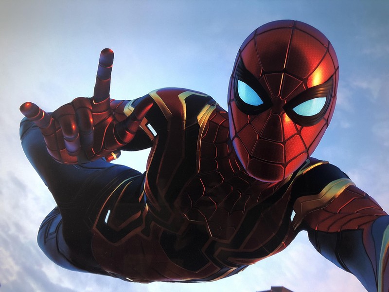 spiderman ps4, spiderman, superheroes, games, hd, 4k, 2018 games, ps games