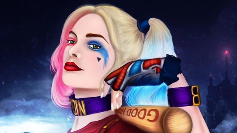 harley quinn, artwork, 4k, hd, artwork, superheroes, artist, deviantart, art, digital art