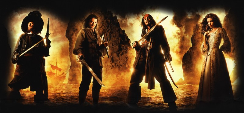 pirates of the caribbean, movies, hd, johnny depp