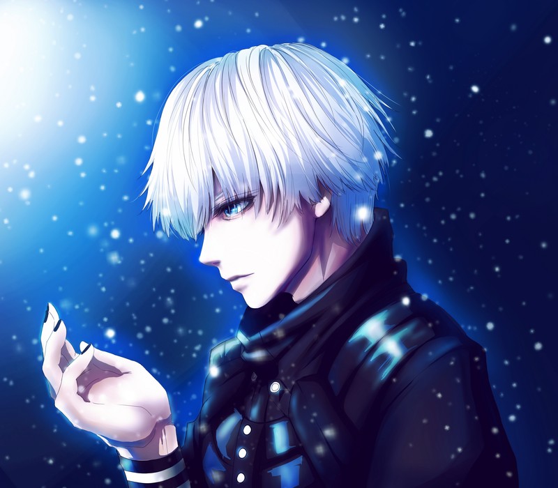 tokyo ghoul, ken kaneki, anime, artist, artwork, digital art, hd, 4k, deviantart