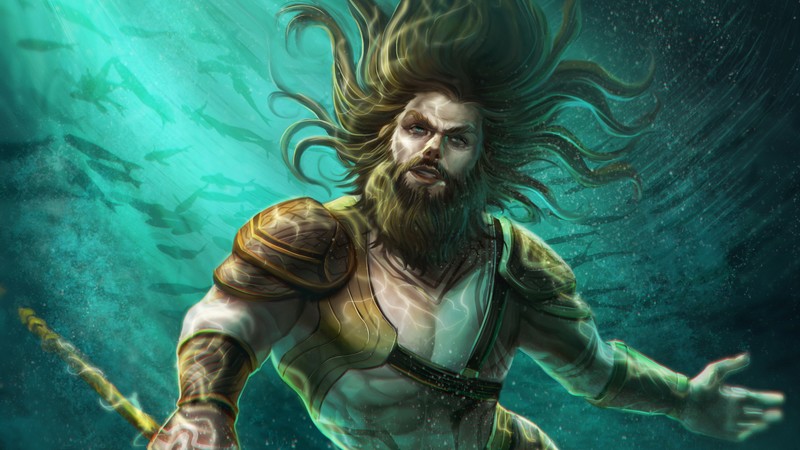 aquaman, artwork, 4k, hd, digital art, superheroes, deviantart, artwork