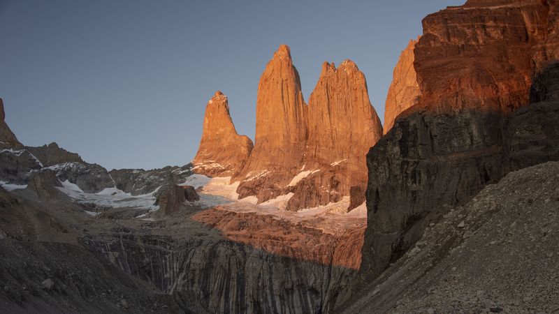 mountains, rocks, peaks, landscape, nature, 4k