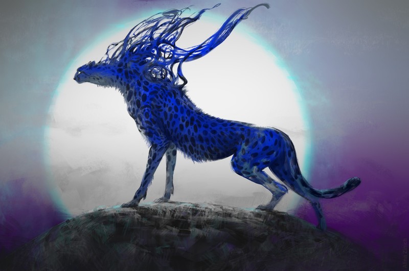 cheetah, artist, artwork, digital art, hd, artstation