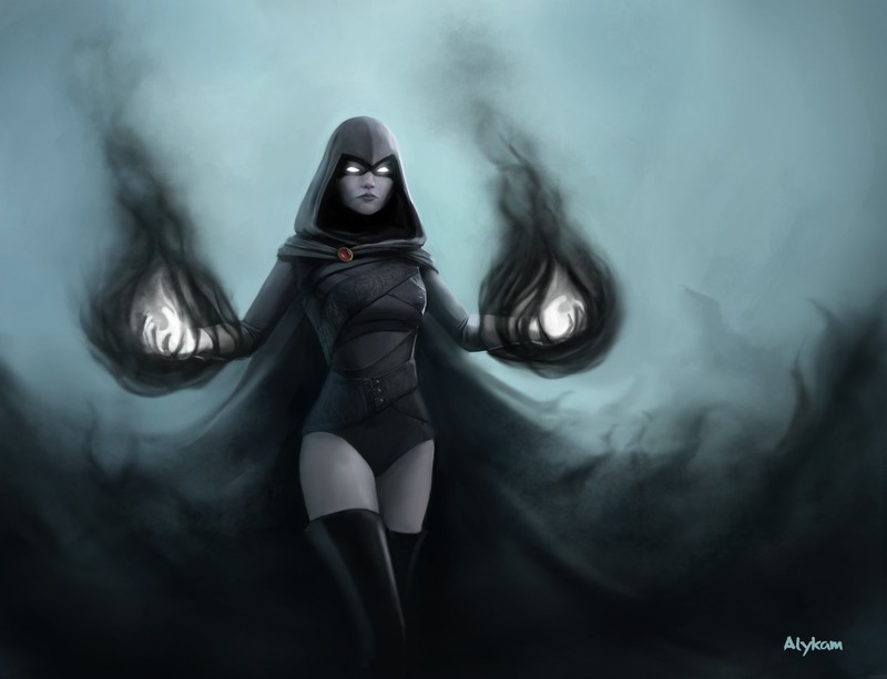 raven, superheroes, hd, digital art, artwork, art, art, deviantart