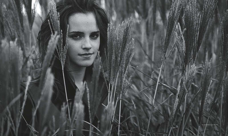 emma watson, celebrities, girls, hd, 5k, monochrome, black and white, 4k