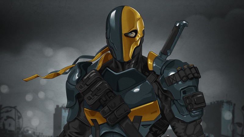 deathstroke, superheroes, dc comics, artwork, artist, digital art, hd, artstation