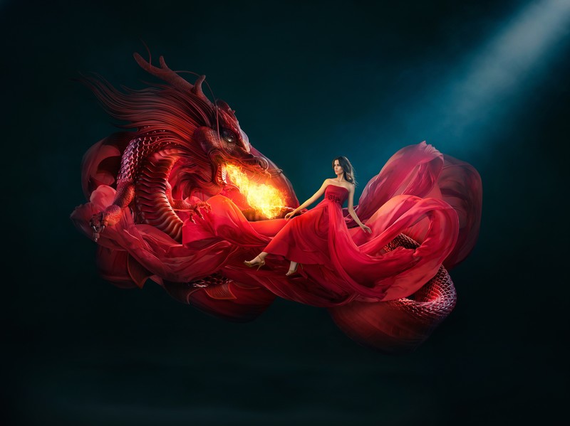 artist, artwork, hd, 4k, digital art, behance, dragon