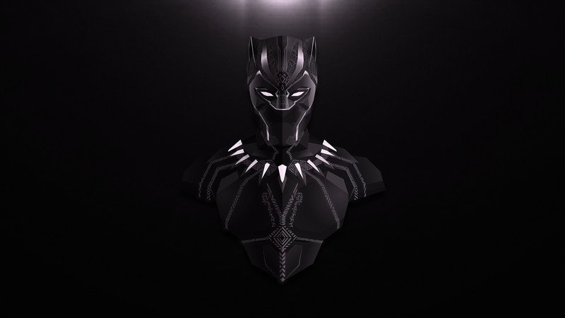 black panther, super heroes, hd, artist, artwork, digital art, minimalism, minimalist, behance