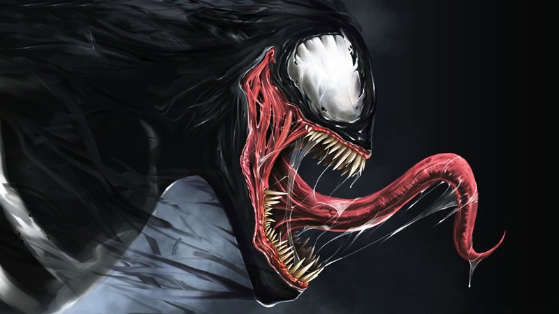 venom, digital art, 4k, hd, deviantart, supervillain, superheroes, artist, artwork
