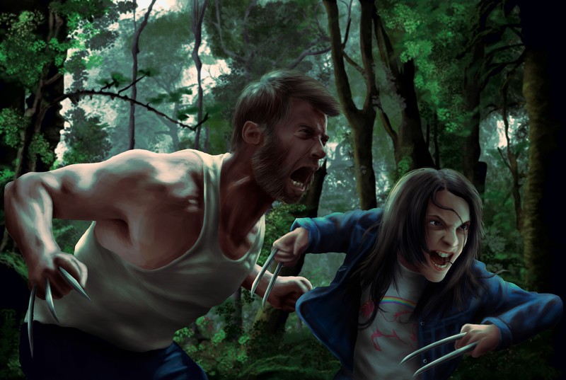 logan, wolverine, x 23, hd, 4k, artwork, art, artist, digital art, behance