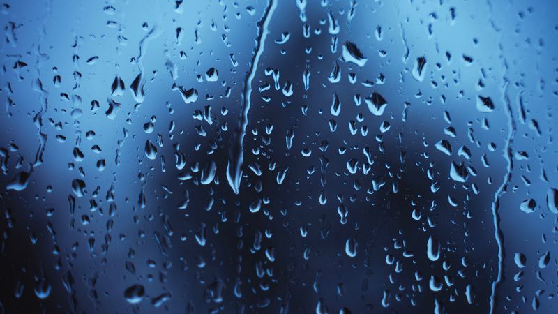 glass, wet, drops, drips, macro, 4k