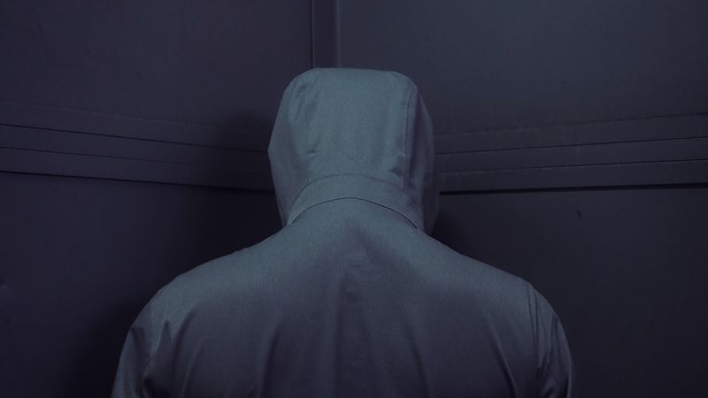 man, loneliness, alone, sad, hood, 4k