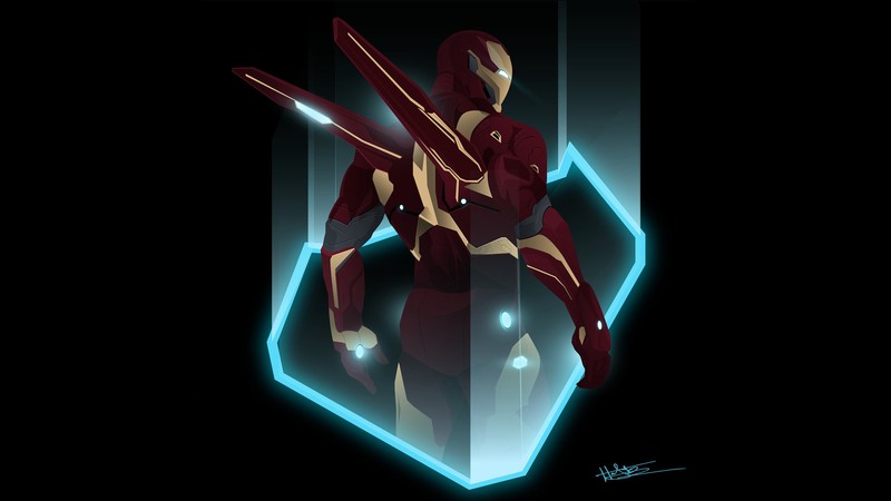 iron man, avengers infinity war, movies, 2018 movies, hd, artist, artwork, artstation