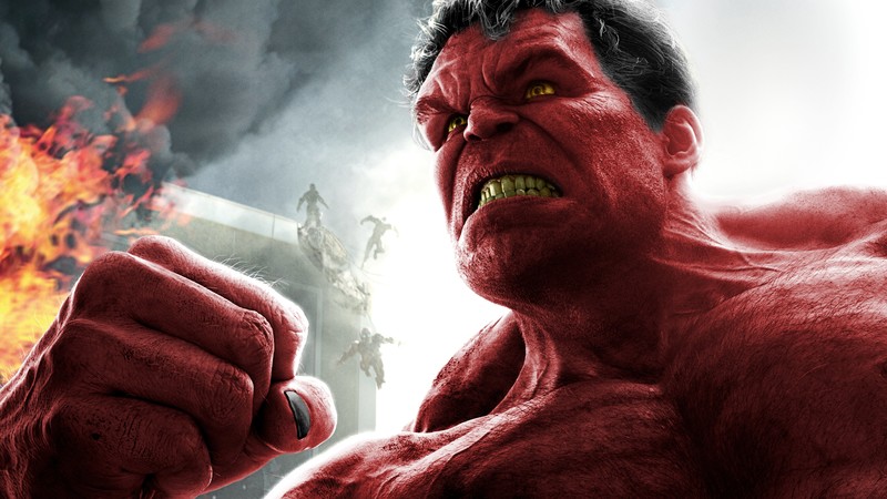 red, hulk, 8k, hd, 4k, 5k, artist, deviantart, superheroes