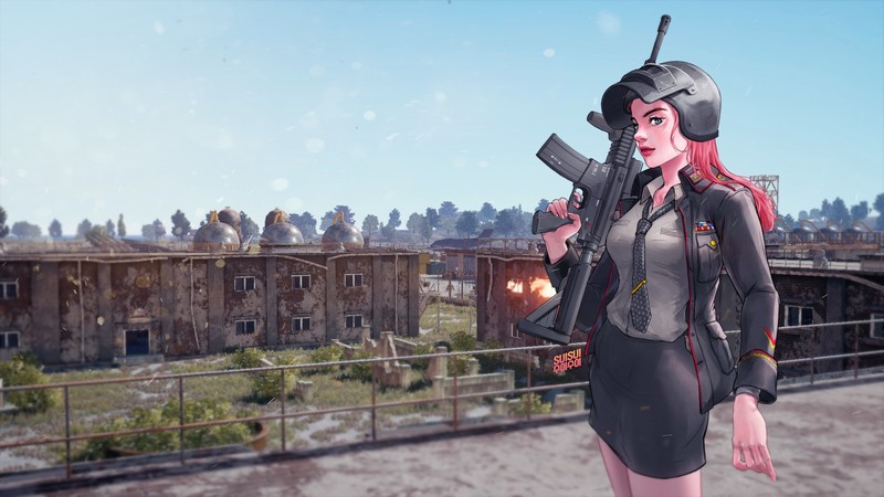 pubg, playerunknowns battlegrounds, 2018 games, games, hd, 4k, deviantart, gun