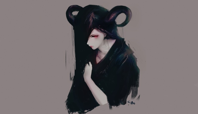 anime girl, anime, artist, artwork, digital art, hd, deviantart