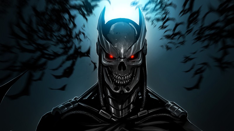 terminator, batman, hd, artwork, artist, digital art, superheroes, deviantart