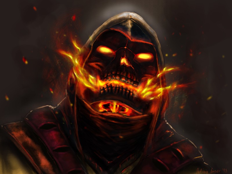 mortal kombat, games, pc games, xbox games, ps games, hd, scorpion, deviantart