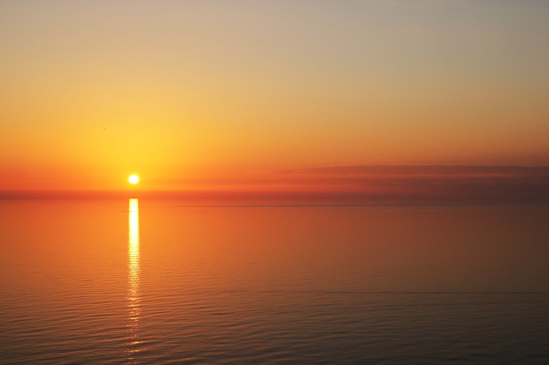 sunset, reflection, nature, hd, 4k, 5k