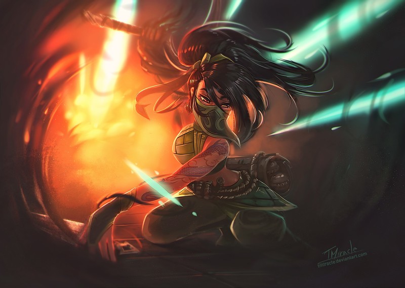 akali league of legends, league of legends, games, hd, deviantart