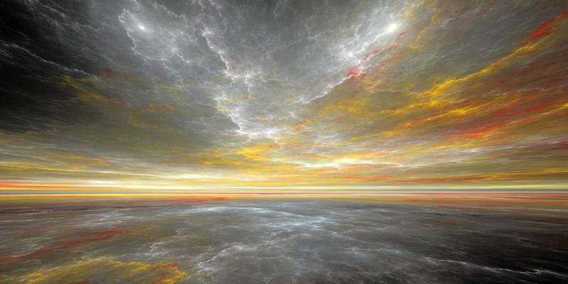 artist, waves, sky, artwork, digital art, hd, 4k, deviantart, 5k