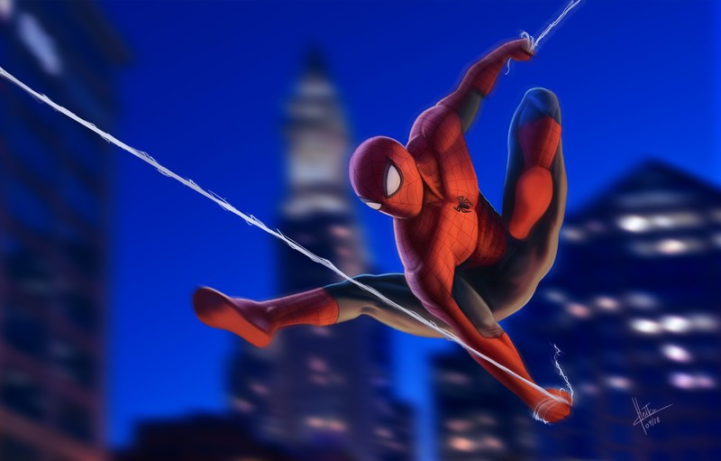 spiderman, superheroes, hd, artwork, artist, digital art, hd, artstation