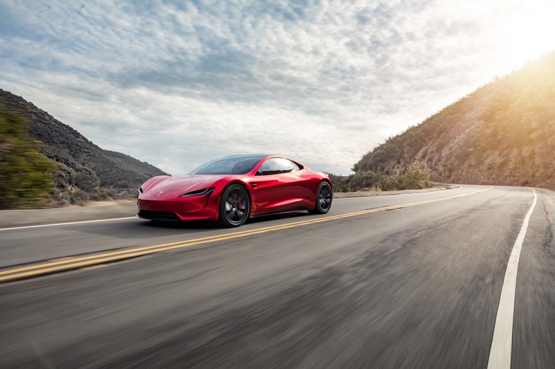 tesla roadster, tesla, electric cars, 2018 cars, 4k, hd