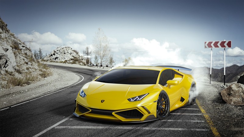 lamborghini huracan, lamborghini, cars, behance, hd, 4k