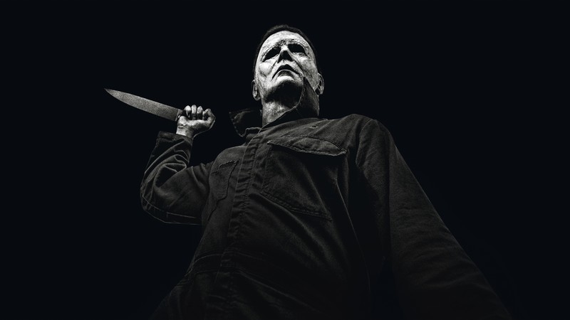 halloween movie, halloween, 2018 movies, movies, hd, 4k, 5k, 8k, 10k, 12k, monochrome, black and white