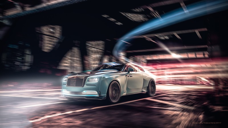 rolls royce wraith, rolls royce, cars, hd, behance