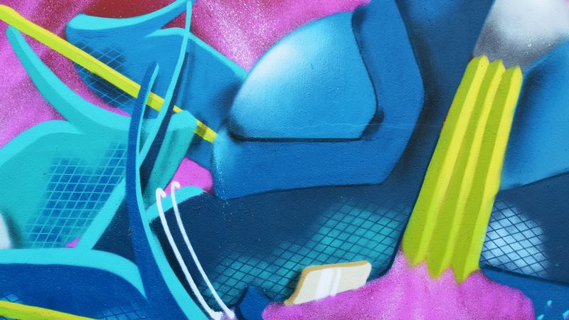 graffiti, wall, paint, texture, colorful, 4k