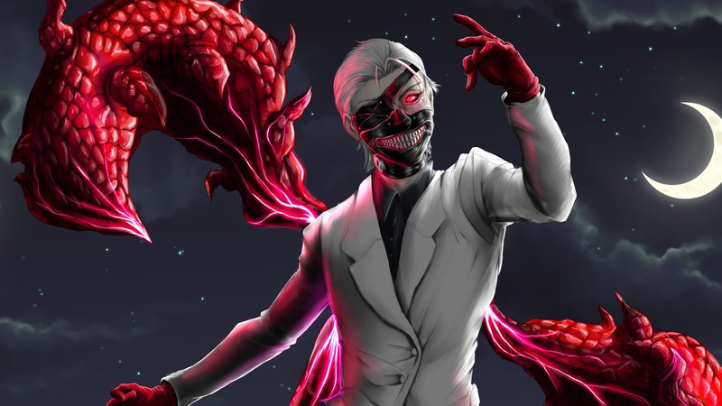 tokyo ghoul, ken kaneki, anime, artist, artwork, digital art, hd, 4k, 5k, deviantart