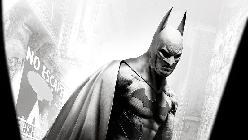 batman, batman arkham knight, superheroes, artist, artwork, digital art, hd, monochrome, black and white, 4k, 5k