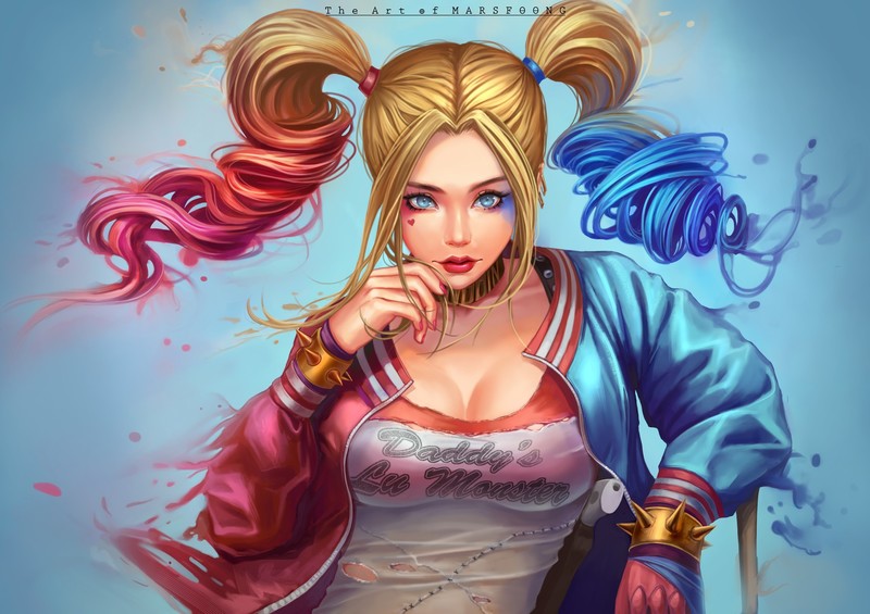 harley quinn, hd, artwork, artist, artstation, supervillain, superheroes, digital art