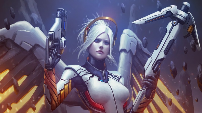 mercy overwatch, overwatch, games, xbox games, ps games, pc games, hd, artwork, artist, digital art, 4k, deviantart