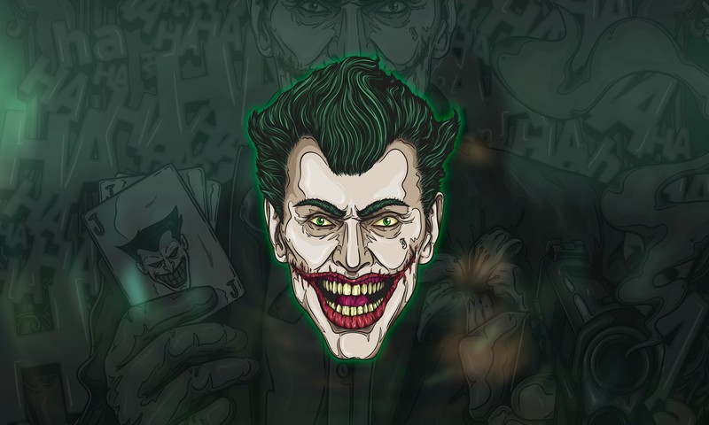 joker, artwork, 4k, hd, digital art, behance, supervillain, superheroes
