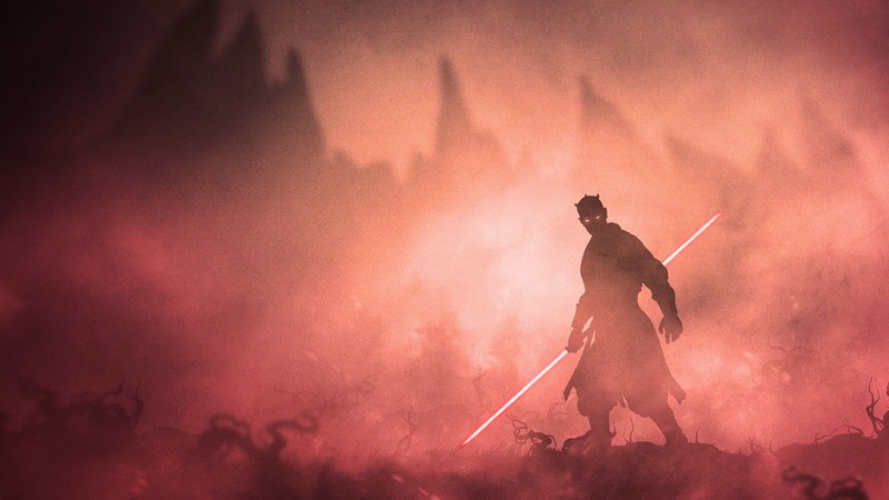 darth maul, artist, artwork, digital art, hd, behance