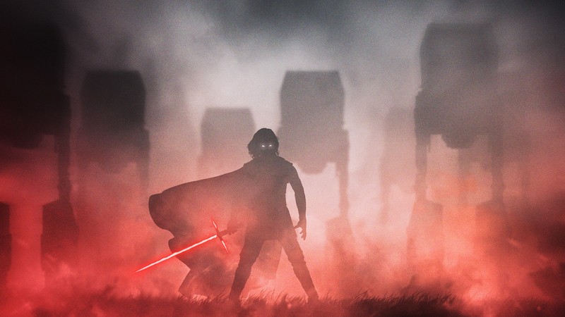 kylo ren, star wars, artist, artwork, digital art, hd, behance